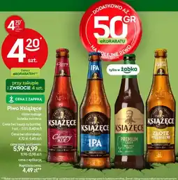 Żabka Piwo Książęce Cherry Ale oferta