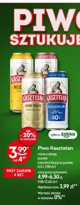 Żabka Piwo Kasztelan Miodowe oferta