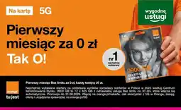 Żabka Starter Orange Tak O! 5 zł oferta