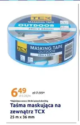 Action Taśma maskująca na zewnątrz TCX 25m x 36mm oferta