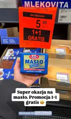 ALDI Masło Polskie Ekstra Mlekovita oferta