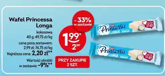 Żabka Wafel Princessa Longa kokosowa oferta