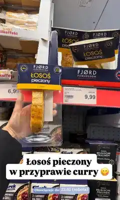 ALDI Łosoś pieczony curry XXL Fjørd Fiskursson oferta