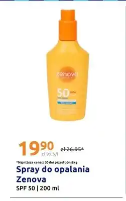 Action Spray do opalania Zenova SPF 50 oferta