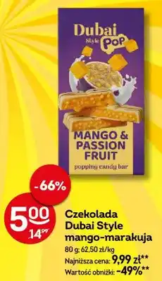 Żabka Czekolada Dubai Style mango-marakuja oferta