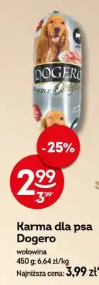 Żabka Karma dla psa Dogero wołowina oferta