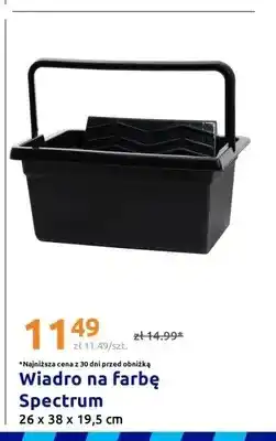 Action Wiadro na farbę Spectrum 26x38x19,5cm oferta
