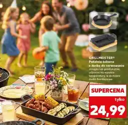 Kaufland GRILLMEISTER Patelnia żeliwna z deską do serwowania oferta