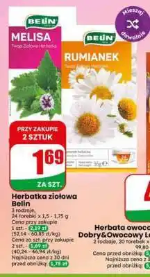 Dino Herbatka ziołowa Belin oferta
