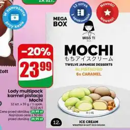 Dino Lody multipack karmel pistacja Mochi oferta