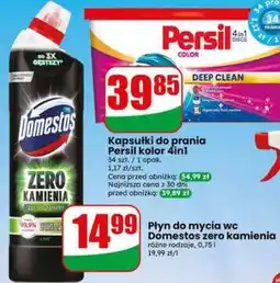 Dino Płyn do mycia wc Domestos zero kamienia oferta