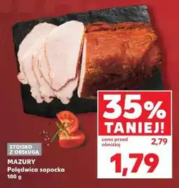 Kaufland MAZURY Polędwica sopocka 100 g oferta