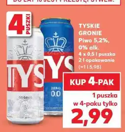 Kaufland Tyskie Gronie oferta