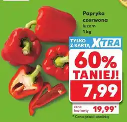 Kaufland Papryka czerwona luzem 1 kg oferta