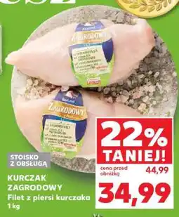 Kaufland KURCZAK ZAGRODOWY Filet z piersi kurczaka 1 kg oferta