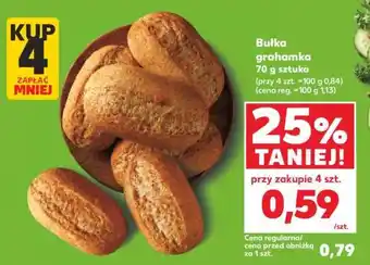 Kaufland Bułka grahamka 70 g sztuka oferta