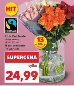 Kaufland Róże Fairtrade oferta