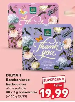 Kaufland DILMAH Bombonierka herbaciana oferta