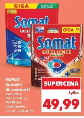 Kaufland SOMAT Kapsułki do zmywarki Excellence oferta