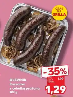 Kaufland OLEWNIK Kaszanka z cebulką prażoną 100 g oferta