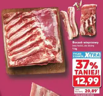 Kaufland Boczek wieprzowy oferta