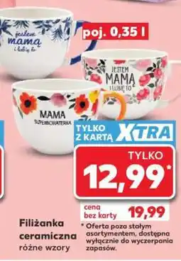 Kaufland Filiżanka ceramiczna oferta