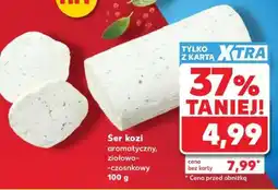 Kaufland Ser kozi aromatyczny, ziołowo-czosnkowy 100 g oferta