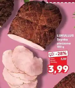 Kaufland LUKULLUS Szynka pieczona 100 g oferta