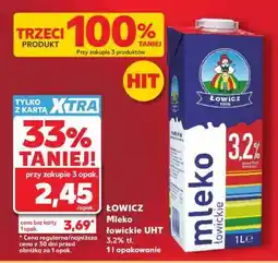 Kaufland ŁOWICZ Mleko łowickie UHT 3,2% tł oferta