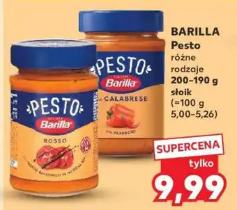 Kaufland BARILLA Pesto oferta