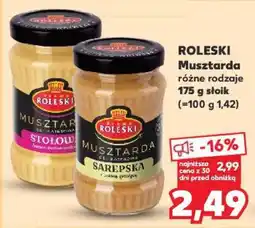 Kaufland ROLESKI Musztarda oferta