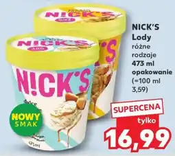 Kaufland NICK’S Lody oferta