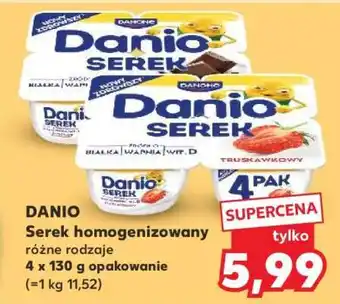 Kaufland DANIO Serek homogenizowany oferta