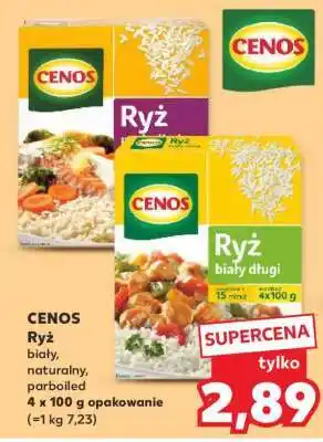 Kaufland CENOS Ryż biały, naturalny, parboiled oferta