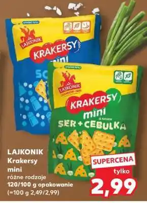 Kaufland LAJKONIK Krakersy mini oferta