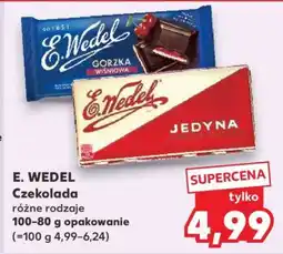 Kaufland E. WEDEL Czekolada oferta
