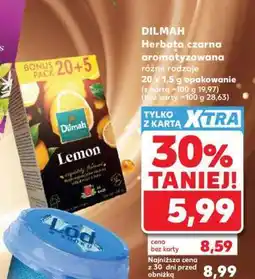 Kaufland DILMAH Herbata czarna aromatyzowana różne rodzaje oferta