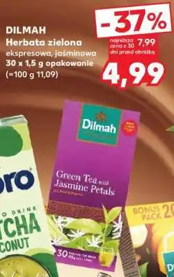Kaufland DILMAH Herbata zielona ekspresowa, jaśminowa 30 x 1,5 g opakowanie oferta