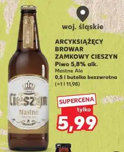 Kaufland ARCYKSIAŻĘCY BROWAR ZAMKOWY CIESZYN oferta