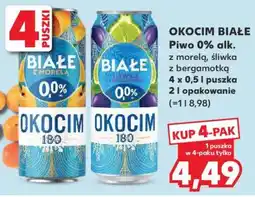 Kaufland OKOCIM BIAŁE Piwo 0% alk oferta