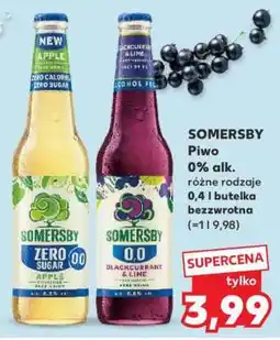 Kaufland SOMERSBY Piwo 0% alk oferta