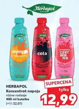 Kaufland HERBAPOL Koncentrat napoju oferta