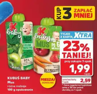 Kaufland KUBUŚ BABY Mus oferta