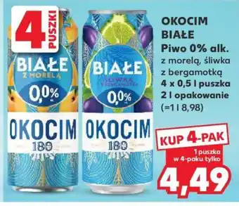 Kaufland OKOCIM BIAŁE oferta