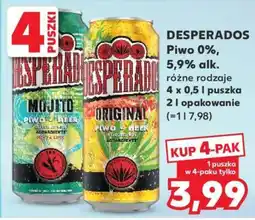 Kaufland DESPERADOS Piwo 0% oferta