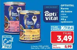 Kaufland OPTIVITAL Karma dla kotów oferta