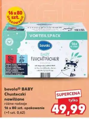Kaufland bevola BABY Chusteczki nawilżane oferta