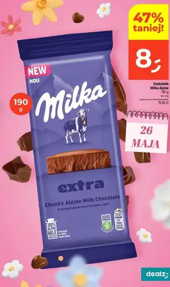 Czekolada Milka Alpine
