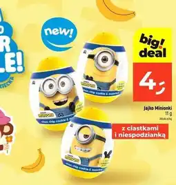 Dealz Jajko Minionki z ciastkami i niespodzianką oferta