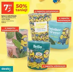Dealz Świeca w szkle Minionki oferta